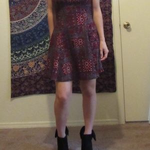Forever 21 Red and black dress